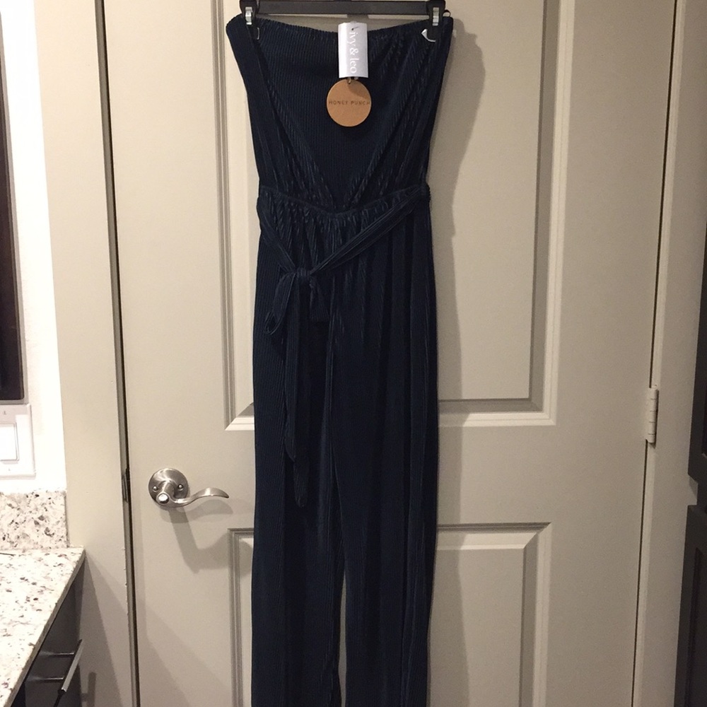 Dark Green Jumpsuit - Small
